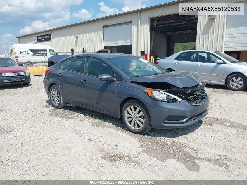 KNAFX4A6XE5120539 2014 Kia Forte Lx