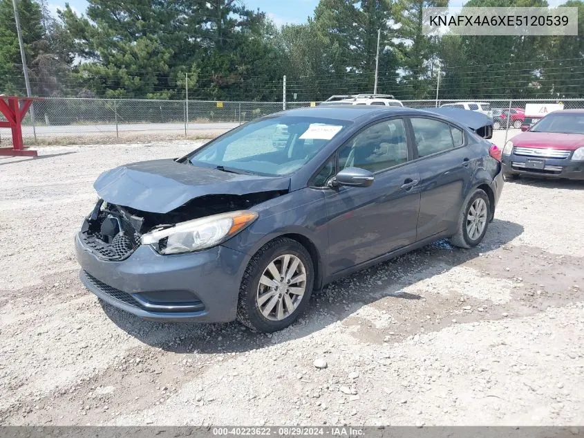 2014 Kia Forte Lx VIN: KNAFX4A6XE5120539 Lot: 40223622