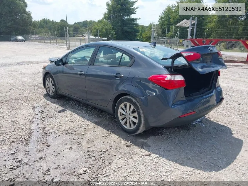 2014 Kia Forte Lx VIN: KNAFX4A6XE5120539 Lot: 40223622