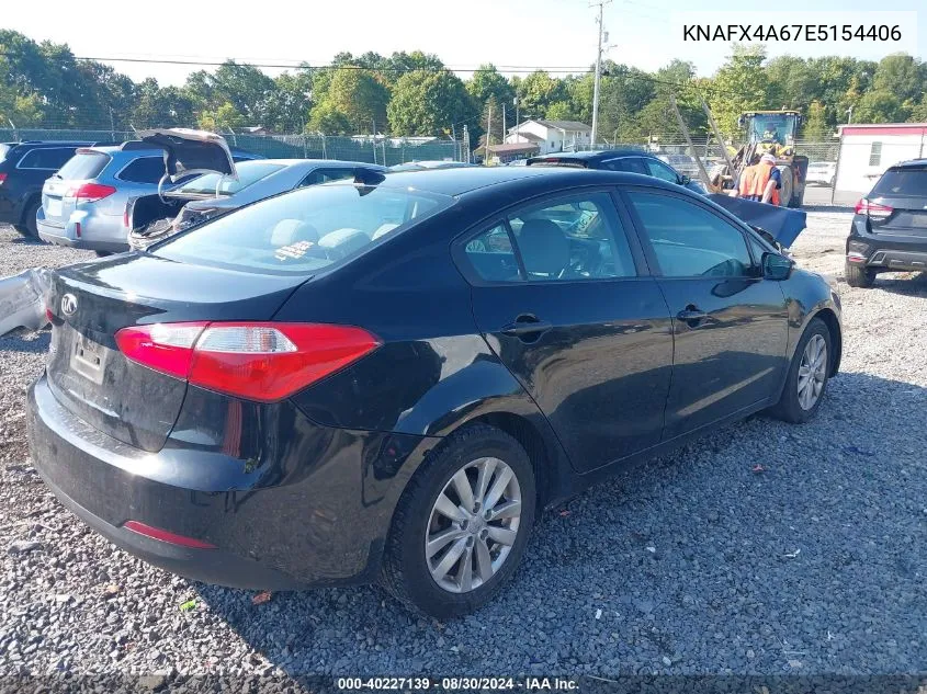 KNAFX4A67E5154406 2014 Kia Forte Lx