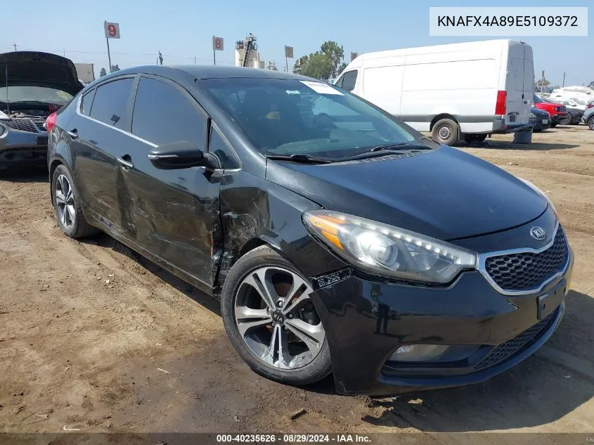 2014 Kia Forte Ex VIN: KNAFX4A89E5109372 Lot: 40235626