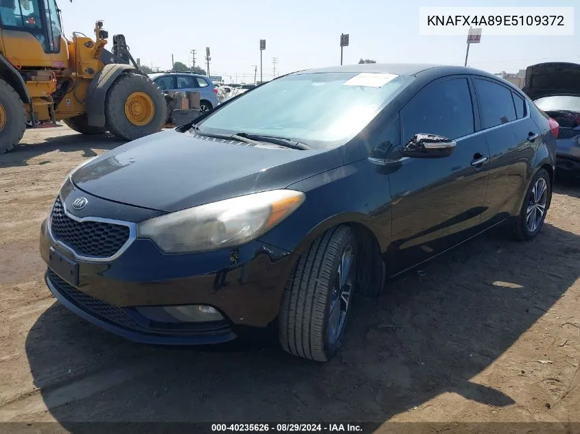 2014 Kia Forte Ex VIN: KNAFX4A89E5109372 Lot: 40235626