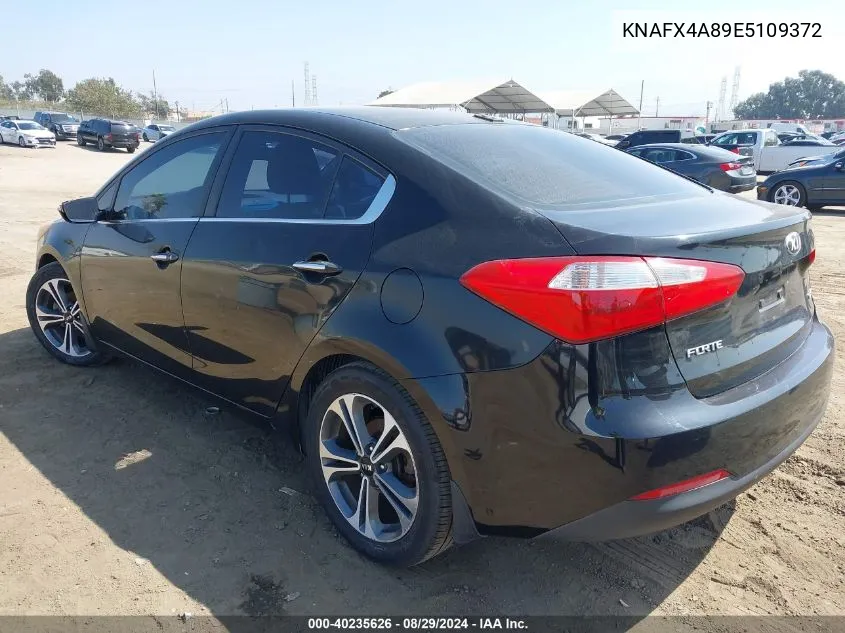 KNAFX4A89E5109372 2014 Kia Forte Ex