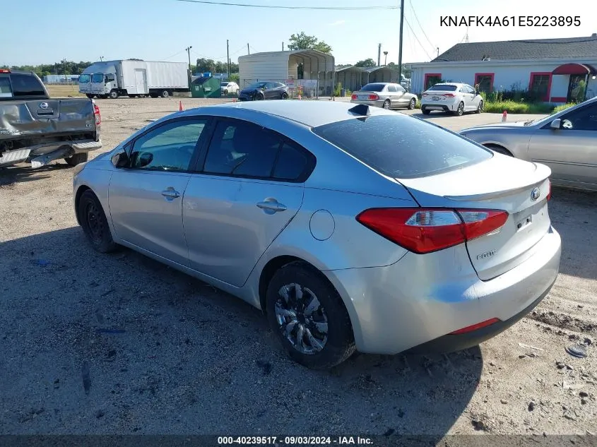 2014 Kia Forte Lx VIN: KNAFK4A61E5223895 Lot: 40239517