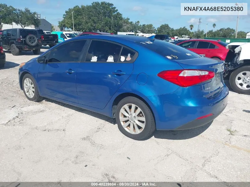 KNAFX4A68E5205380 2014 Kia Forte Lx