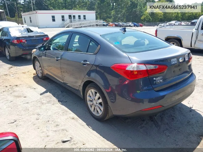 2014 Kia Forte Lx VIN: KNAFX4A66E5237941 Lot: 40248362