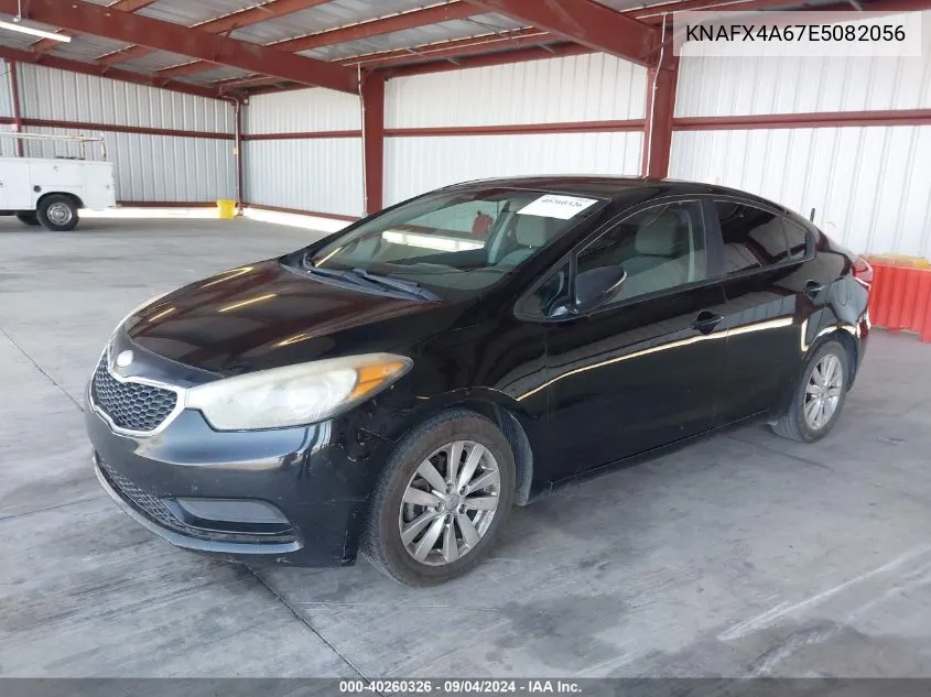 KNAFX4A67E5082056 2014 Kia Forte Lx