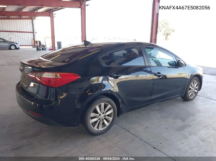 2014 Kia Forte Lx VIN: KNAFX4A67E5082056 Lot: 40260326