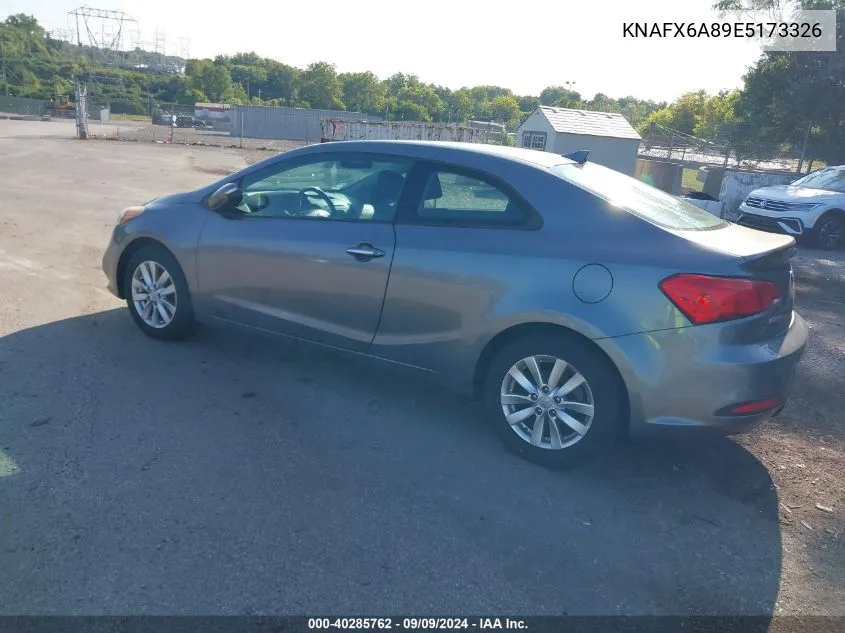 KNAFX6A89E5173326 2014 Kia Forte Koup Ex