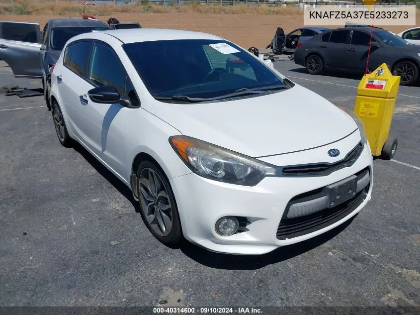 2014 Kia Forte Sx VIN: KNAFZ5A37E5233273 Lot: 40314600