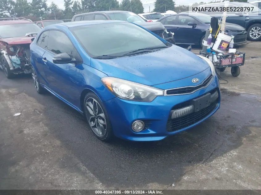 2014 Kia Forte Koup Sx VIN: KNAFZ6A38E5228797 Lot: 40347395