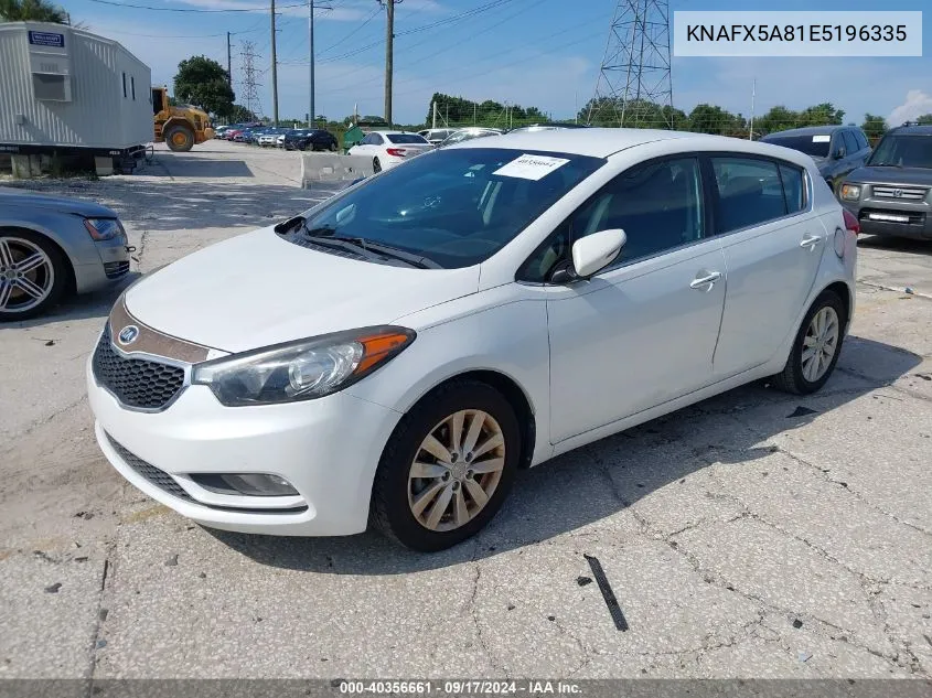 KNAFX5A81E5196335 2014 Kia Forte 5-Door Ex