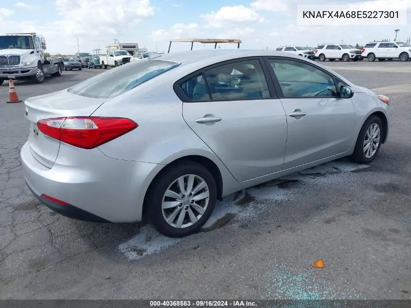 2014 Kia Forte Lx VIN: KNAFX4A68E5227301 Lot: 40368583