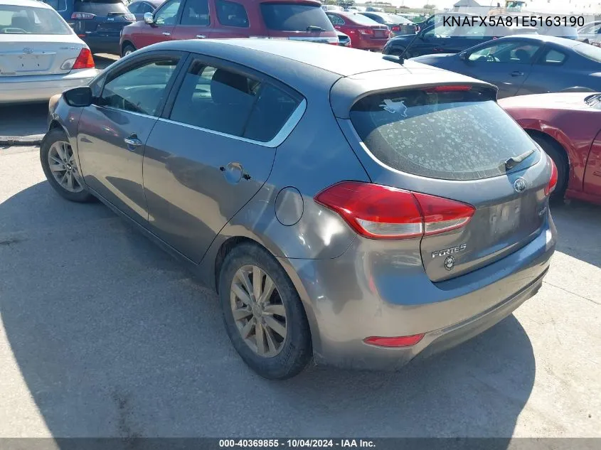 KNAFX5A81E5163190 2014 Kia Forte 5-Door Ex