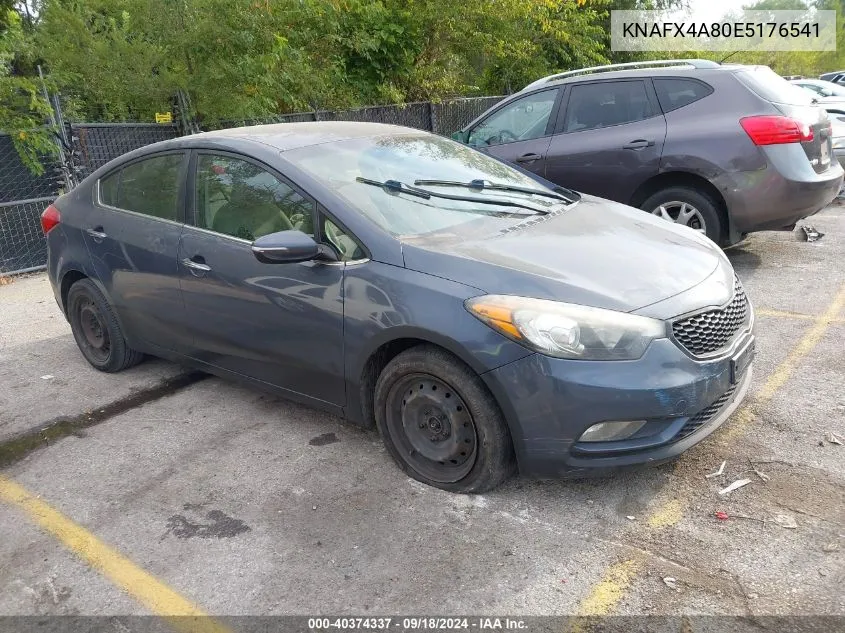 KNAFX4A80E5176541 2014 Kia Forte Ex