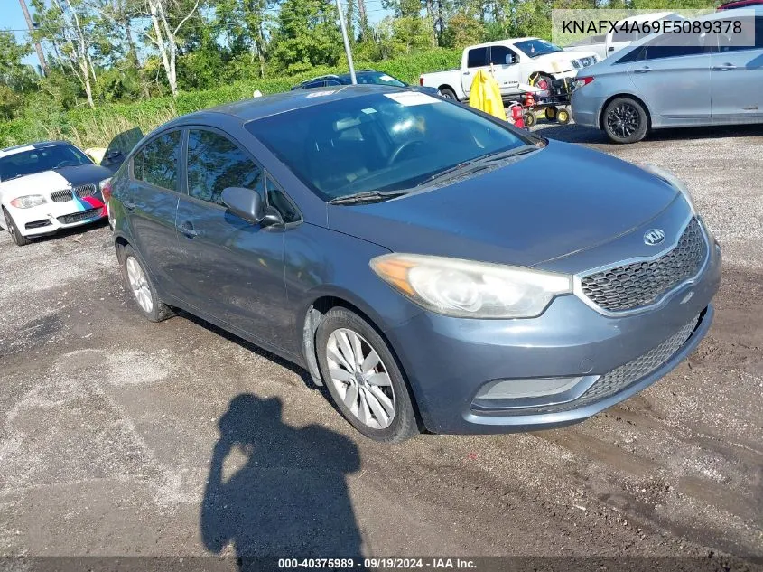 KNAFX4A69E5089378 2014 Kia Forte Lx