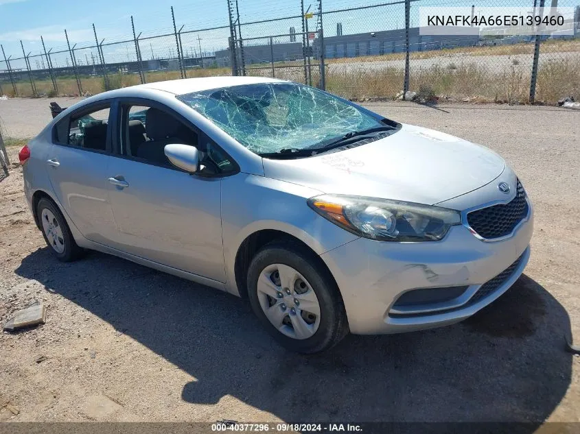 2014 Kia Forte Lx VIN: KNAFK4A66E5139460 Lot: 40377296