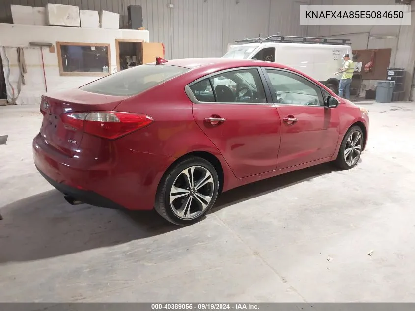 KNAFX4A85E5084650 2014 Kia Forte Ex