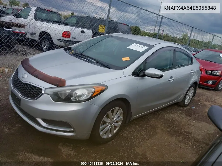 KNAFX4A64E5055848 2014 Kia Forte Lx