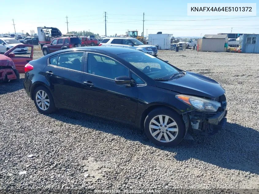 KNAFX4A64E5101372 2014 Kia Forte Lx