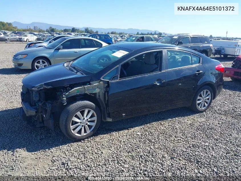 KNAFX4A64E5101372 2014 Kia Forte Lx