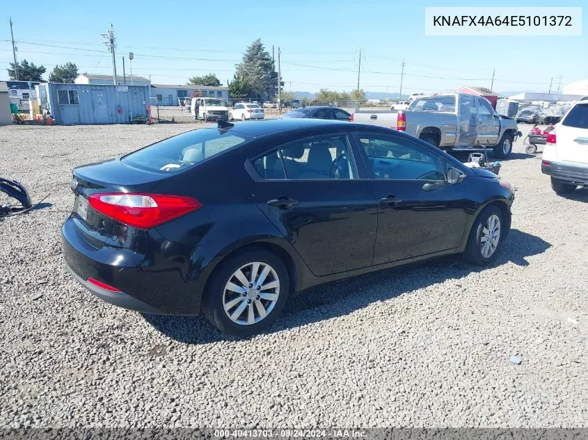 2014 Kia Forte Lx VIN: KNAFX4A64E5101372 Lot: 40413703