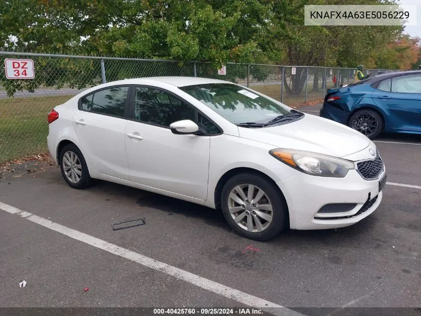 KNAFX4A63E5056229 2014 Kia Forte Lx