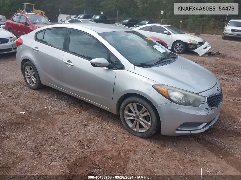 2014 Kia Forte Lx VIN: KNAFX4A60E5154473 Lot: 40436758