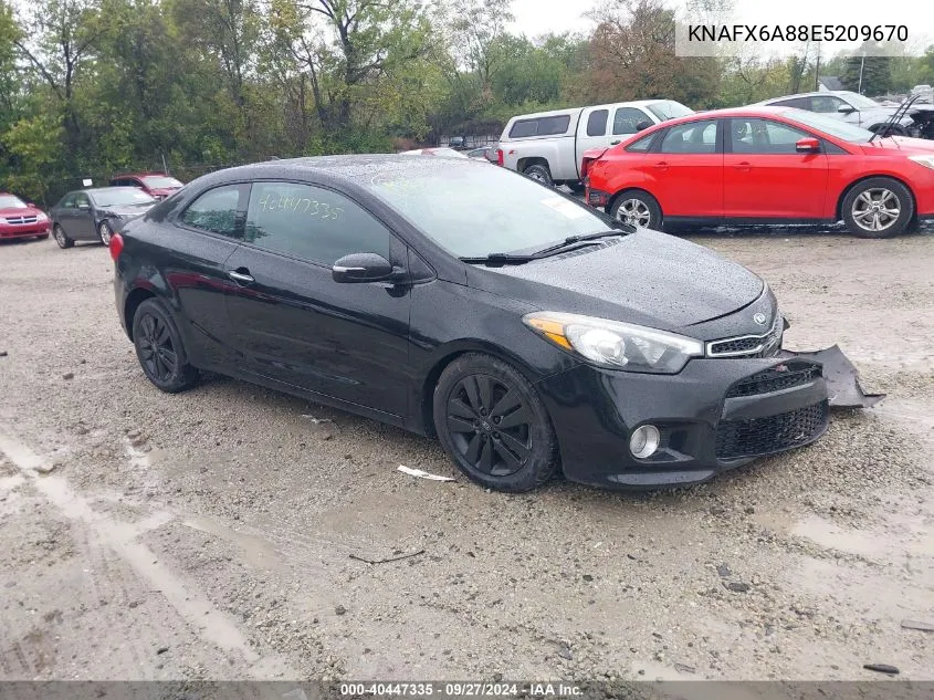 2014 Kia Forte Koup Ex VIN: KNAFX6A88E5209670 Lot: 40447335