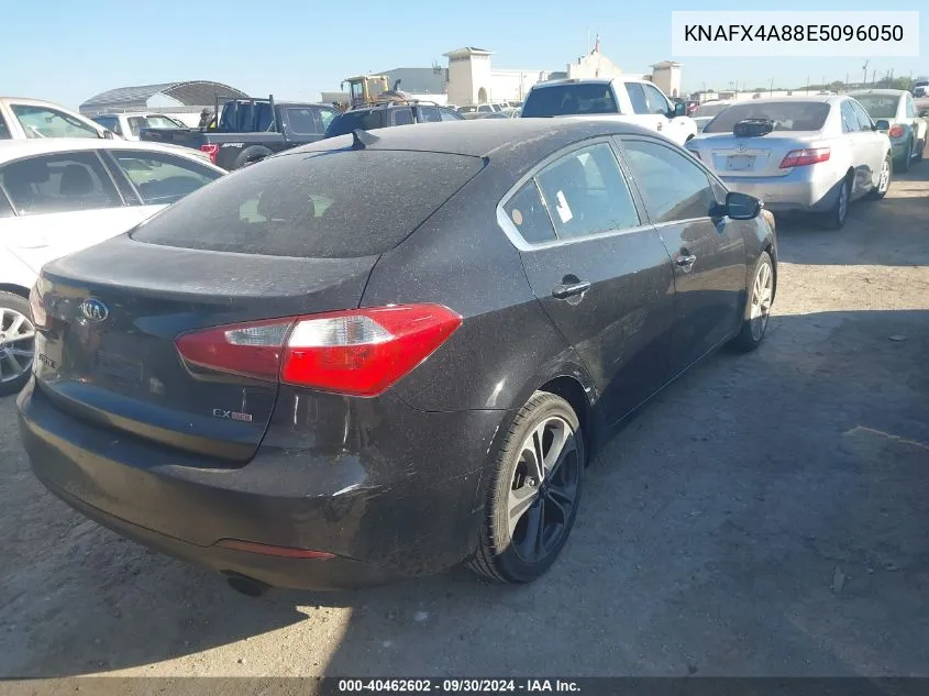 2014 Kia Forte Ex VIN: KNAFX4A88E5096050 Lot: 40462602