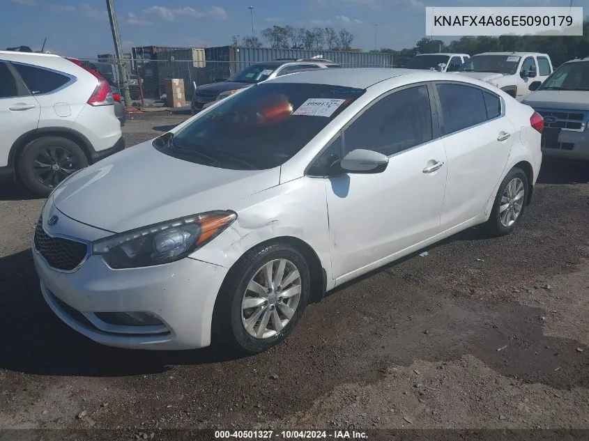 KNAFX4A86E5090179 2014 Kia Forte Ex