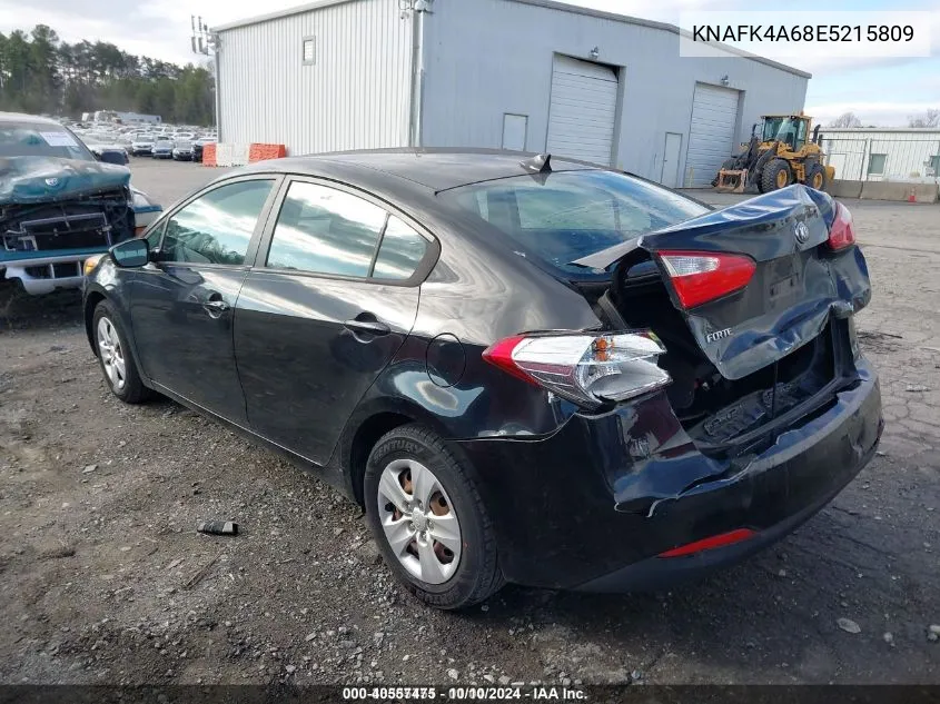 KNAFK4A68E5215809 2014 Kia Forte Lx