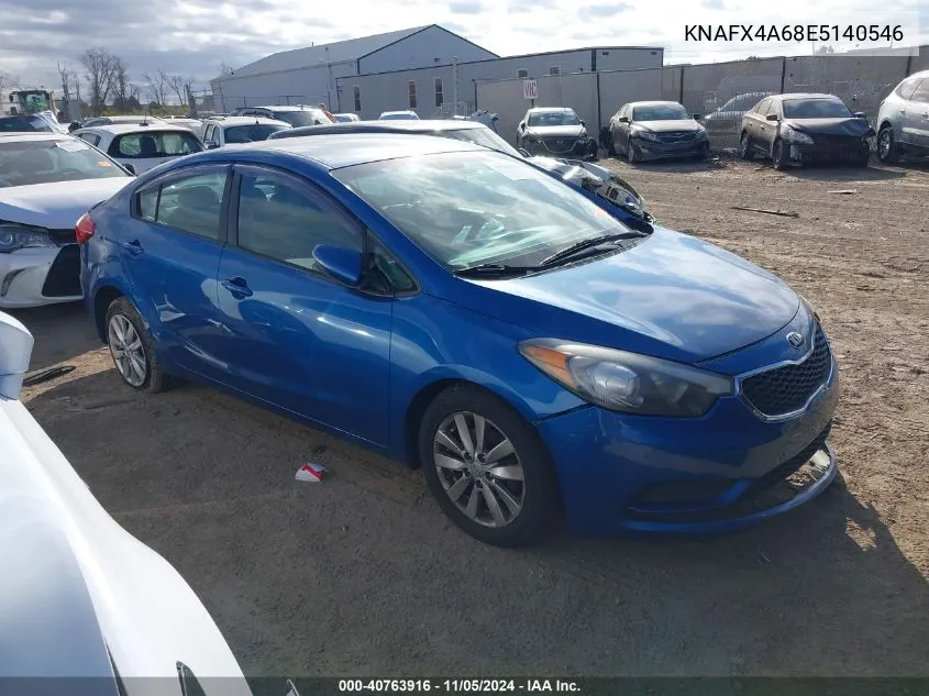 2014 Kia Forte Lx VIN: KNAFX4A68E5140546 Lot: 40763916