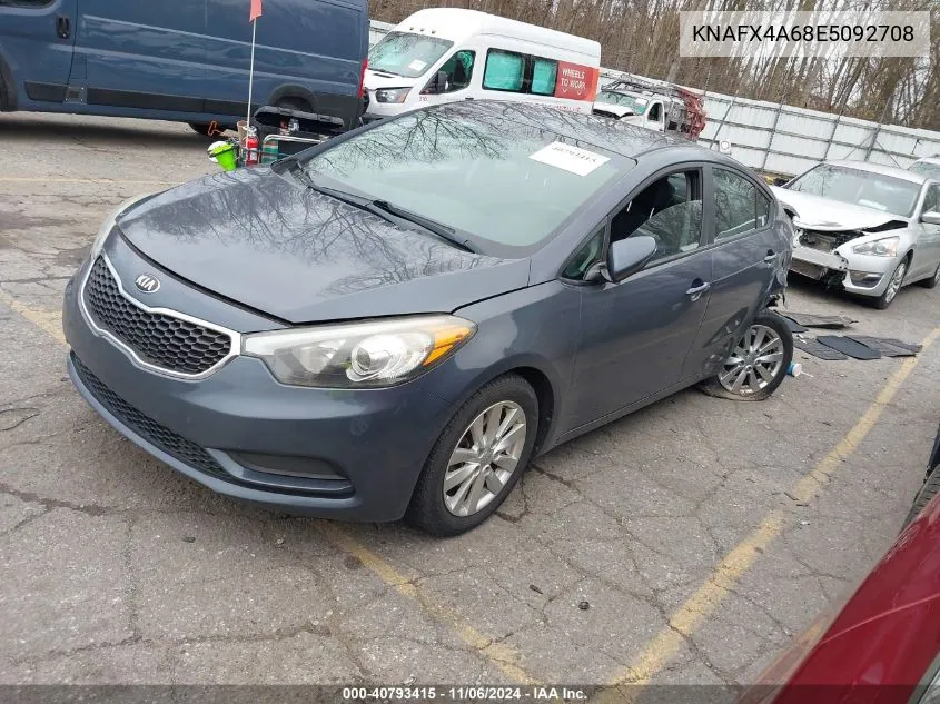 2014 Kia Forte Lx VIN: KNAFX4A68E5092708 Lot: 40793415