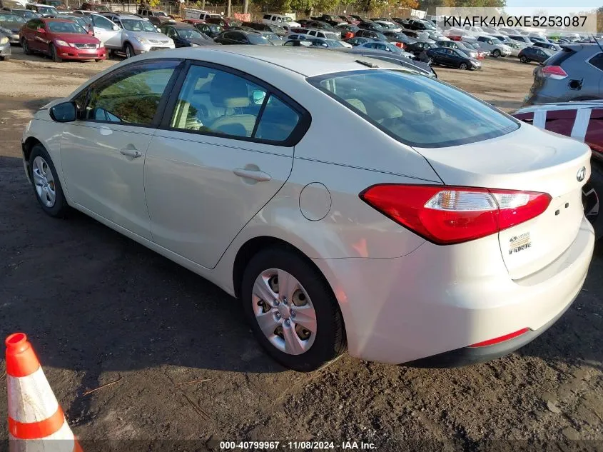 2014 Kia Forte Lx VIN: KNAFK4A6XE5253087 Lot: 40799967