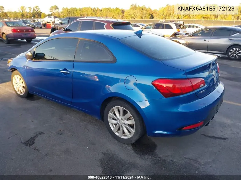 2014 Kia Forte Koup Ex VIN: KNAFX6A81E5172123 Lot: 40822013