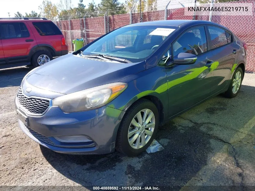 KNAFX4A66E5219715 2014 Kia Forte Lx