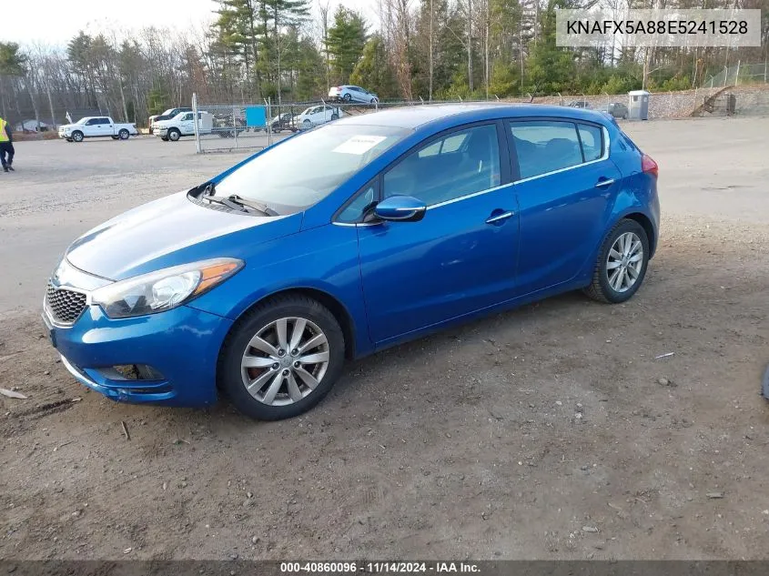 2014 Kia Forte Ex VIN: KNAFX5A88E5241528 Lot: 40860096