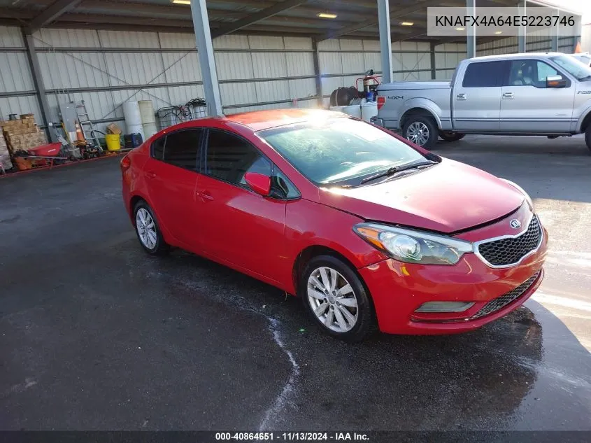 2014 Kia Forte Lx VIN: KNAFX4A64E5223746 Lot: 40864651