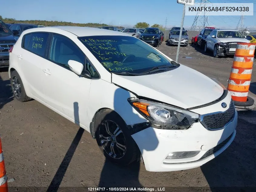 2015 Kia Forte Lx VIN: KNAFK5A84F5294338 Lot: 12114717