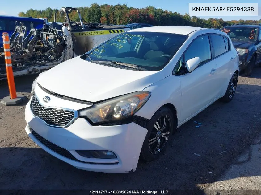 2015 Kia Forte Lx VIN: KNAFK5A84F5294338 Lot: 12114717