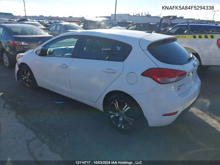 2015 Kia Forte Lx VIN: KNAFK5A84F5294338 Lot: 12114717