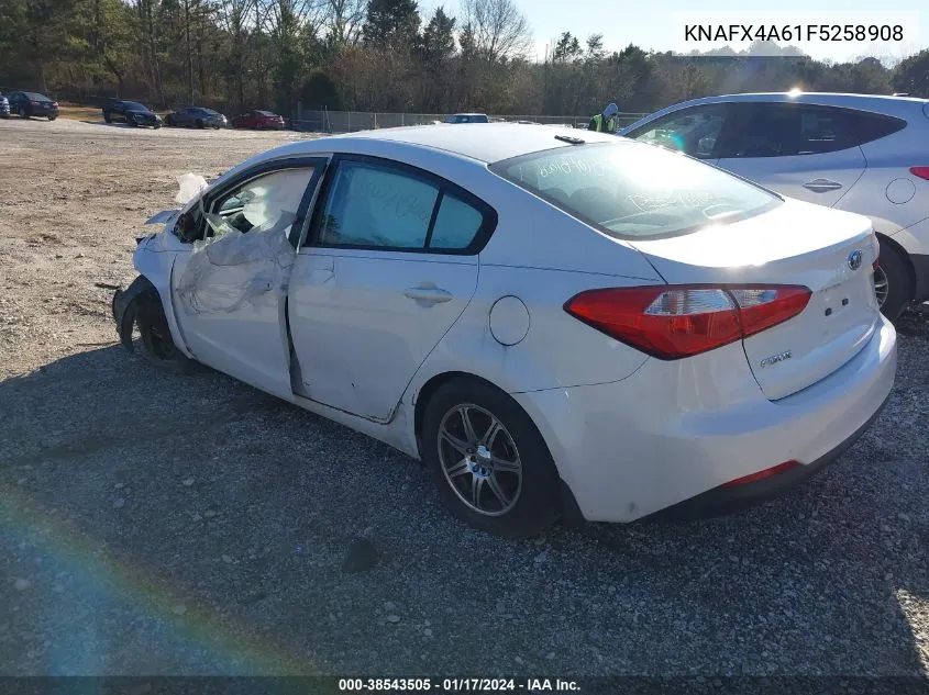 2015 Kia Forte Lx VIN: KNAFX4A61F5258908 Lot: 38543505