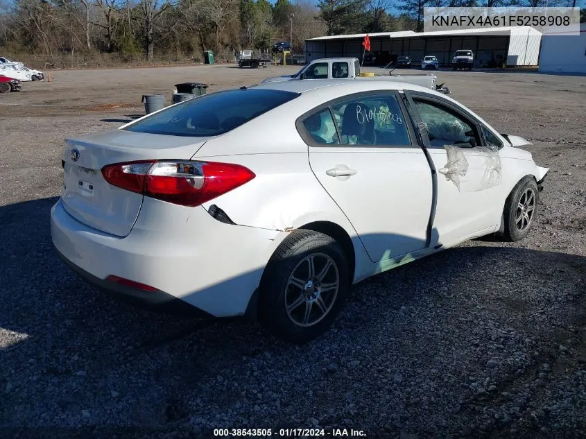 2015 Kia Forte Lx VIN: KNAFX4A61F5258908 Lot: 38543505