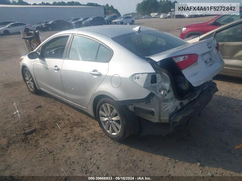 KNAFX4A61F5272842 2015 Kia Forte Lx