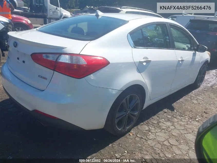 KNAFX4A83F5266476 2015 Kia Forte Ex