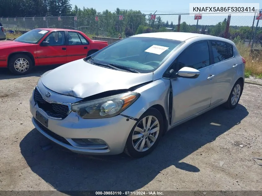 KNAFX5A86F5303414 2015 Kia Forte Ex