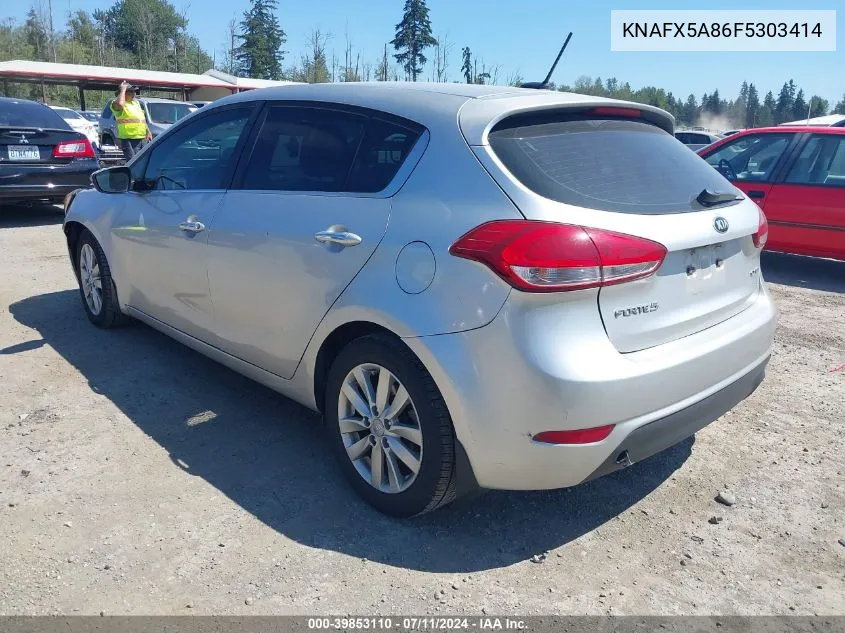 KNAFX5A86F5303414 2015 Kia Forte Ex