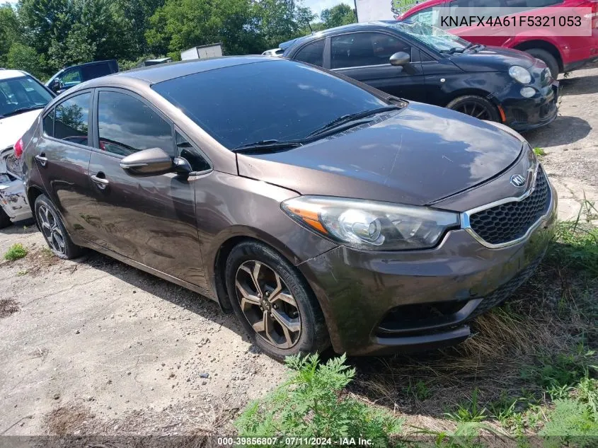 KNAFX4A61F5321053 2015 Kia Forte Lx