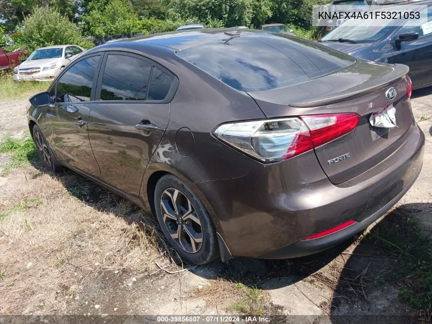 KNAFX4A61F5321053 2015 Kia Forte Lx